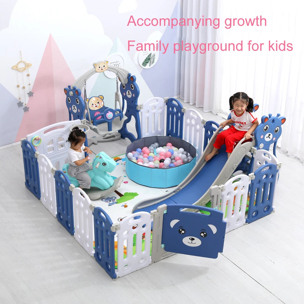 Baby Playpen Baby Playground baby activity fence Activities Baby Fence Baby Items pool balls for Baby slide games for children