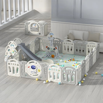 Baby playpen Baby playground baby activity fence play zone baby corral Baby room children's playpen games for babies ball pool