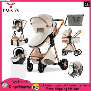 Baby Stroller for baby lightweight baby stroller 3 in 1 baby car baby stuff stroller for Baby carriage 3 in 1 stroller for baby