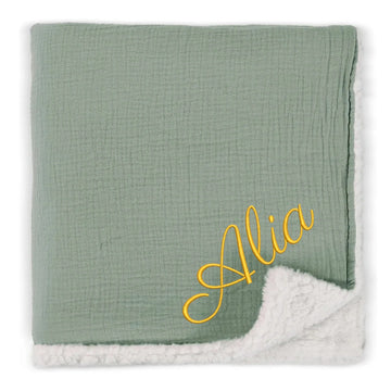 Personalized baby blanket Embroidered Name Custom baby blanket Baby shower baby Shower Personalized baby blanket Birth gift