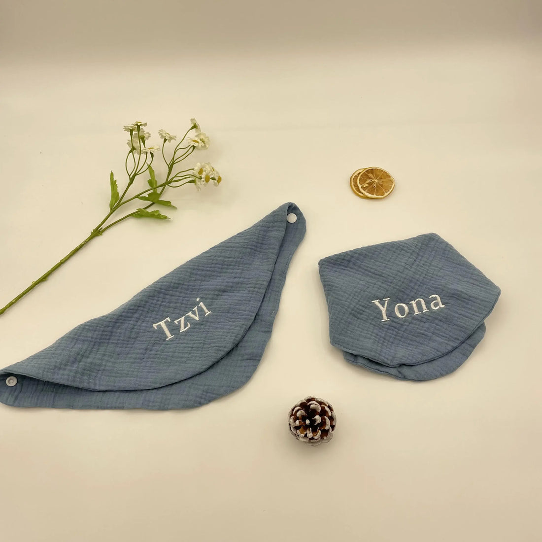 Personalized Baby Bib Cotton Gauze Saliva Towel Waterproof Apron Newborn Burp Cloth Bandana Feeding Drool Custom Baby Bib Gift