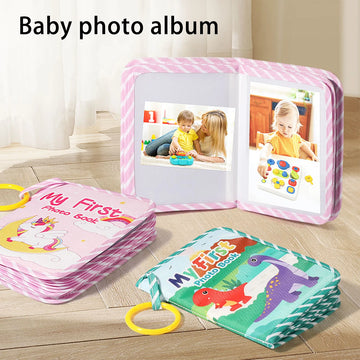 Baby toys, quiet cloth books, photo albums, pictures, educational early education interactive books